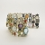 Srebrna bransoletka z kamieniami jubilerskimi ID: 231201  / AmberGallery / Biżuteria / Bransolety