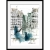 Paris Streets 1 rysunek akwarela / Karolina Kierat / Dekoracja Wnętrz / Rysunki i Grafiki