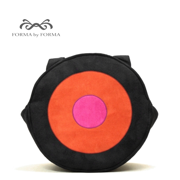 Trzy koła - czarne, pomarańczowe, różowe / Forma by Forma / Akcesoria / Torebki