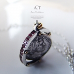 Moving antique coin