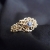 Golden cloud... złoty pierścionek z szafirem / lookrecya / Biżuteria / Pierścionki