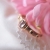 lookrecya, Biżuteria, Pierścionki, Noble pink... złoty różaniec z diamentem
