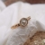 PIECE OF ICE złoty pierścionek z diamentem / lookrecya / Biżuteria / Pierścionki