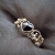 Black heart... pierścionek z diamentowym sercem / lookrecya / Biżuteria / Pierścionki