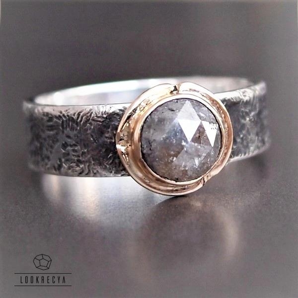 noc komety... pierścionek z 1ct! diamentem w złocie / lookrecya / Biżuteria / Pierścionki