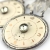 Srebrne długie secesyjne kolczyki z cyferblatami - Panta Rhei VIII -  ID: IV DC k 66 / Danka Czapnik / Biżuteria / Kolczyki