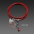LOVE VINTAGE RED  / Srebrny Styl / Biżuteria / Bransolety