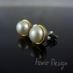CLASSIC PEARLS - KOLCZYKI Z PERŁAMI
