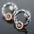 Mario Design, Biżuteria, Kolczyki, TWISTED AMETHYST - KOLCZYKI Z AMETYSTEM