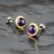 Mario Design, Biżuteria, Kolczyki, Kolczyki z Ametystami - Classic Amethyst