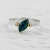 Mario Design, Biżuteria, Pierścionki, Black Opal Ring 18k Yellow Gold -  size 17