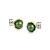 Mario Design, Biżuteria, Kolczyki, KOLCZYKI Z PERŁAMI SWAROVSKI SCARABAEUS GREEN
