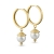 Mario Design, Biżuteria, Kolczyki, KOLCZYKI WISZĄCE Z PERŁAMI SWAROVSKI CRYSTALS PEARL WHITE