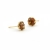 Kolczyki z granatami Orange Hessonite - złoto pr. 585 / Mario Design / Biżuteria / Kolczyki