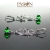 ANANYA CHARNU - srebrne kolczyki z lawendowymi Ametystami i zielonym Kwarcem w stylu barokowym / PASIÓN / Biżuteria / Kolczyki