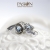 RAYA - Srebrny pierścionek z Topazem Sky Blue / PASIÓN / Biżuteria / Pierścionki
