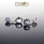 SALONI PETIT - srebrne kolczyki z jasnoniebieskim Kwarcem i lawendowym Ametystem / PASIÓN / Biżuteria / Kolczyki