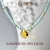 PASIÓN, Biżuteria, Komplety, SUMMER - komplet biżuterii - naszyjnik i kolczyki z miętowymi Opalami peruwiańskimi i Cytrynami