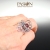 WILD HEART - srebrny pierścionek z czerwonym Topazem / PASIÓN / Biżuteria / Pierścionki