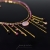 FAIRY - złocony naszyjnik z różowymi Turmalinami, Chalcedonami i Granatami / PASIÓN / Biżuteria / Naszyjniki