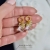 AZUA - drobne złocone kolczyki z Kwarcami lawendowymi i Apatytami / PASIÓN / Biżuteria / Kolczyki