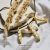 TRIPLE PEA PODS - złocony satynowany naszyjnik w kształcie strączków z naturalnymi Perłami / PASIÓN / Biżuteria / Naszyjniki