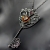 OLLACHEA - srebrny naszyjnik z wisiorem w kształtcie klucza z Cytrynem i Rodolitami / PASIÓN / Biżuteria / Naszyjniki