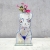 Szklany wazon w kształcie kobiecego ciała / Monika Tarasin-Lenart / Dekoracja Wnętrz / Szkło