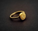 pierścionek z białego lub żółtego złota - Żeligowski w Biżuteria/Pierścionki