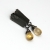 Kolczyki srebrne z cyklu Old fashioned - wężowa skóra z cytrynem / ewawisniewska / Biżuteria / Kolczyki