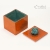 pojemnik GEOMETRIA POMARAŃCZU / smart ceramics / Dekoracja Wnętrz / Ceramika