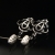 Corine - delikatne ręcznie wykonane srebrne kolczyki / CIBA / Biżuteria / Kolczyki