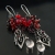 Colette - delikatne srebrne kolczyki z kwarcem różowymwykonane ręcznie / CIBA / Biżuteria / Kolczyki