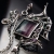 CIBA, Biżuteria, Naszyjniki, Aquarius - ekskluzywny srebrny naszyjnik z fluorytem wykonany ręcznie