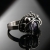 CIBA, Biżuteria, Pierścionki, Dalile - ekskluzywny srebrny pierścień z topazem tanzanitowym wykonany ręcznie