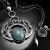 CIBA, Biżuteria, Naszyjniki, Ilana - efektowny srebrny naszyjnik z akwamarynem, wykonany ręcznie