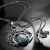 Ilana - efektowny srebrny naszyjnik z akwamarynem, wykonany ręcznie / CIBA / Biżuteria / Naszyjniki