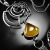 CIBA, Biżuteria, Naszyjniki, Marlis - oryginalny srebrny naszyjnik z żółtym kwarcem rutylowym, wykonany ręcznie