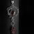 Basye - subtelny srebrny naszyjnik z pięknymi granatami, wykonany ręcznie / CIBA / Biżuteria / Naszyjniki