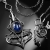 CIBA, Biżuteria, Naszyjniki, Cidrin - misterny srebrny naszyjnik z pięknymkianitem, wykonany ręcznie