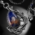 CIBA, Biżuteria, Naszyjniki, Livonah - misterny srebrny naszyjnik z pięknym sodalitem, wykonany ręcznie