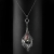 Mariore - tajemniczy srebrny naszyjnik z pięknym agatem krwistym, wykonany ręcznie / CIBA / Biżuteria / Naszyjniki