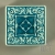dekory turkusowe 5cm x 5cm A / pracowniazona / Dekoracja Wnętrz / Ceramika