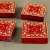 pracowniazona, Dekoracja Wnętrz, Ceramika, dekory czerwone 5cm x 5cm