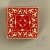 dekory czerwone 5cm x 5cm / pracowniazona / Dekoracja Wnętrz / Ceramika