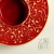 lampiony ornamentowe czerwone / pracowniazona / Dekoracja Wnętrz / Ceramika
