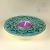 lampion ornamentowy okrągły turkusowy / pracowniazona / Dekoracja Wnętrz / Ceramika
