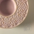 pracowniazona, Dekoracja Wnętrz, Ceramika, lampion ornamentowy różowy