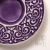 lampion ornamentowy fioletowy mały / pracowniazona / Dekoracja Wnętrz / Ceramika