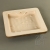 dekory 13,5cm x 13,5cm w brązie / pracowniazona / Dekoracja Wnętrz / Ceramika